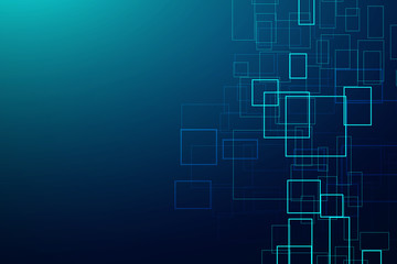 Abstract figure lines background, vector illustrator