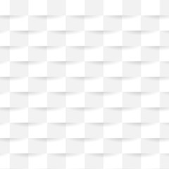 White a geometric abstract texture background 3d paper art style, vector