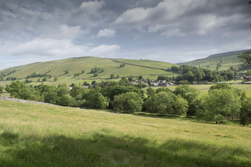 Obraz premium Kettlewell, North Yorkshire