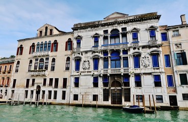 Naklejka premium Venedig, Paläste am Canal Grande