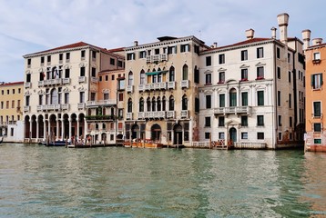 Obraz na płótnie Canvas Venedig, Paläste am Canal Grande