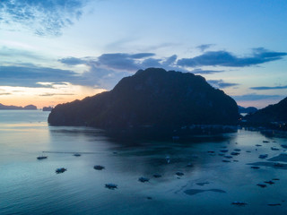 El Nido Palawan Philippines Island Hopping Drone 