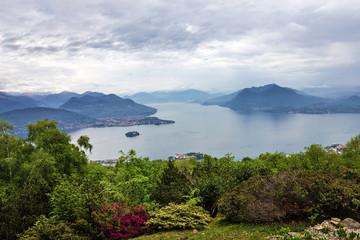 Maggiore lake, Italy, Lombardy, Alpinia botanical garden, Stresa