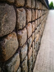 Steinmauer grosse Steine