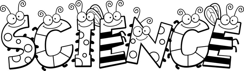 Cartoon Science Text