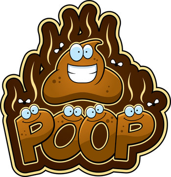recommend clip art: Cartoon Poop Text
