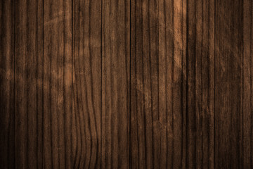 Dark wood bark texture background with old natural pattern. Dark brown wooden surface.