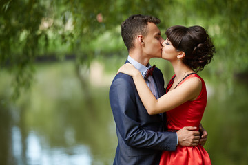 Young beautiful couple outdoor © Xalanx