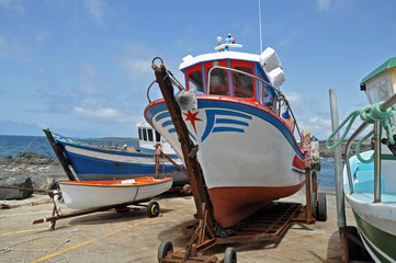 Boote im Hafen, Lanzarote