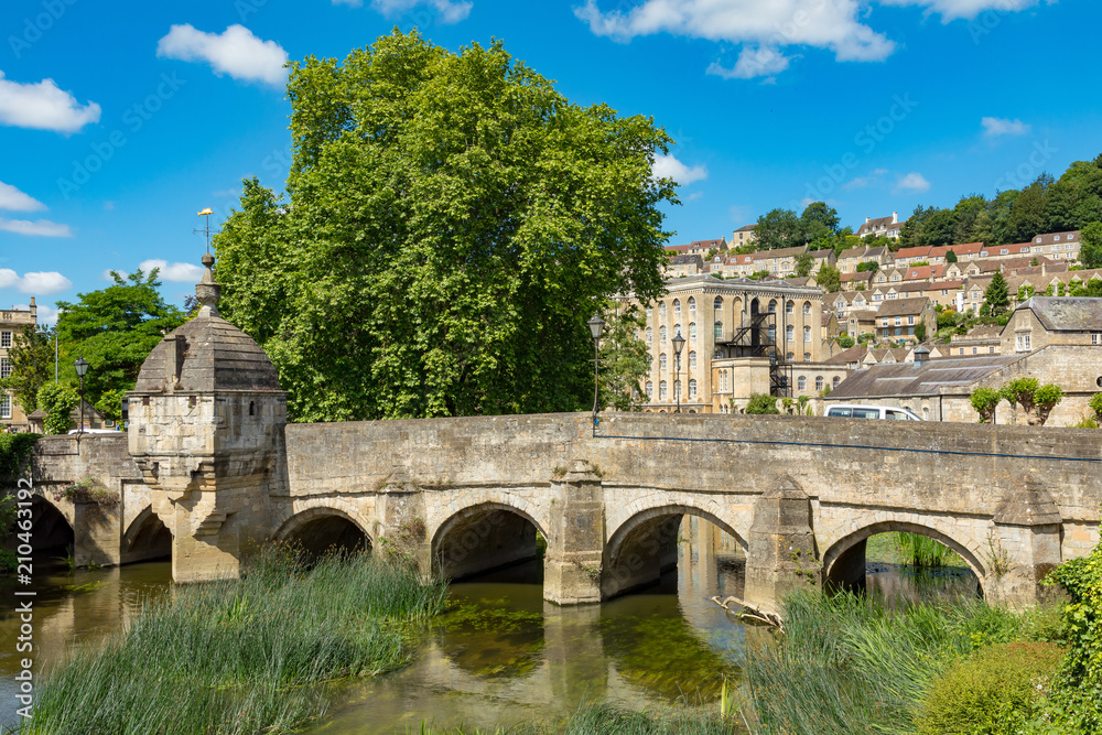 Wall mural bradford-on-avon, wiltshire, england