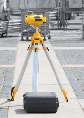 Fototapeta premium Level.The device for determining the horizon and vertical.