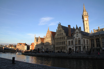 Fototapeta premium Ghent Evening Sun
