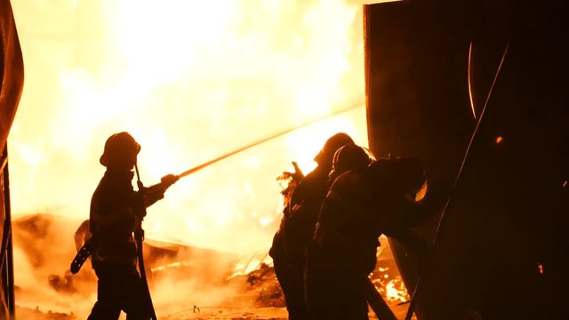 Team Of Firefighters