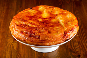 Caucasian yoka pie