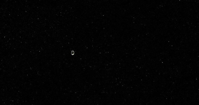 Long shot: the Pioneer spacecraft travelling through empty space . Reversible, can be rotated 180 degrees. Elements of this image furnished by NASA.