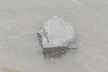 water, sea, beach, wave, nature, waves, sand, stone, shore, splash, summer, stone in water