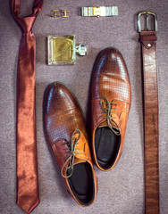 Businessman accessories. Man's style. Men's Accessories