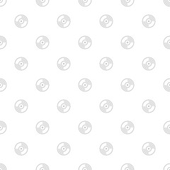 Disk background from line icon. Linear vector pattern