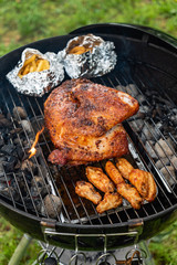 tasty grilled turkey
