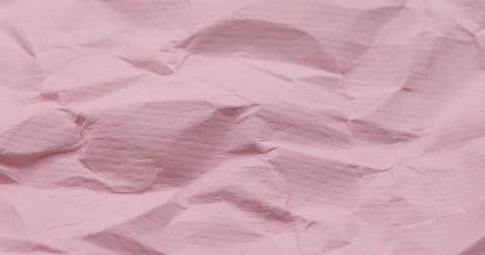 Pink wrinkle texture in rotation