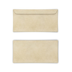 Fototapeta premium Blank paper envelope mockup