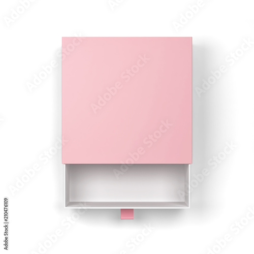 Download "Blank drawer type box mockup" Stock photo and royalty-free images on Fotolia.com - Pic 210476109