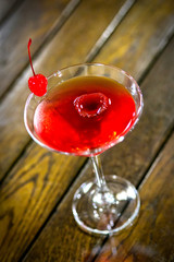 cocktail on the table