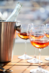 glasses of wine