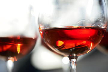 glasses of wine