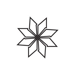 Obraz premium Star logo design