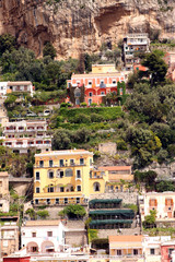 Fototapeta na wymiar Positano en Italie