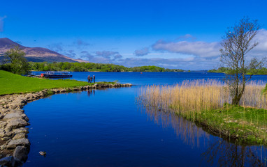Awesome nature and blue water at Killarney National Park in Dingle