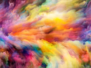 Muurstickers Mix van kleuren Abstract Colorful Background