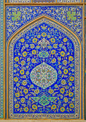 Isfahan mosque tiles