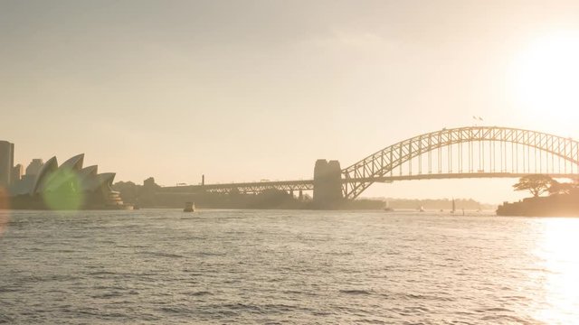 Manly to Sydney ferry hyper lapse