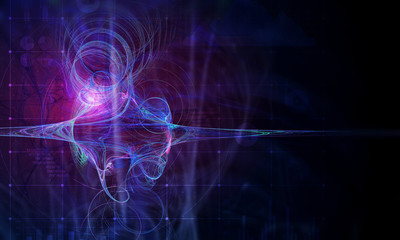 Computer generated background