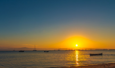 Obraz premium Sunset in Brazil