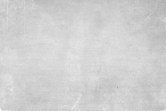 Abstract grey canvas texture, vintage book cover background