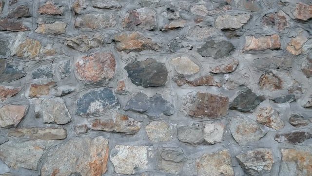 Stone wall footage