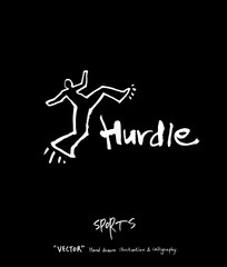 스포츠 포스터 / 손으로 그린 스포츠 그림