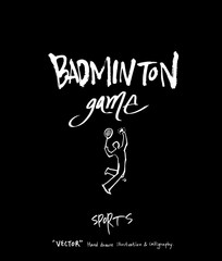 스포츠 포스터 / 손으로 그린 스포츠 그림