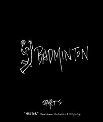 스포츠 포스터 / 손으로 그린 스포츠 그림