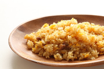 Chinese fried rice for homemade comfort food image