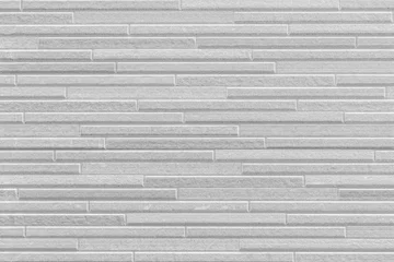 Crédence de cuisine en verre imprimé Pierres Modern white stone wall pattern and background