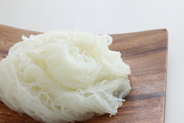 Chinese food ingredient, rice noodles