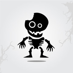 Vector Illustration of Halloween Background