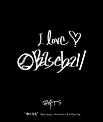 스포츠 포스터 / 손으로 그린 스포츠 그림