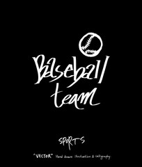 스포츠 포스터 / 손으로 그린 스포츠 그림