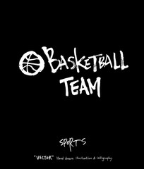 스포츠 포스터 / 손으로 그린 스포츠 그림