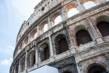 Naklejka premium colosseum wall